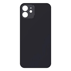 Avizar Clappio Vitre arrière de remplacement pour Apple iPhone 12 Noir