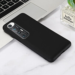 Coque en silicone souple avec sangle noir pour votre Xiaomi Mi 10S