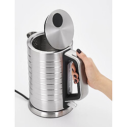 Bouilloire électrique, 1,7 L, sans BPA, acier inox, élément chauffant caché, 2200, Argent, Proficook, WKS1119