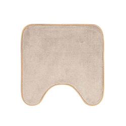 Douceur D'Interieur Tapis contour WC Berkeley - 45 x 45 cm - Taupe