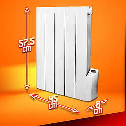 Acheter Radiateur inertie fluide 900 W 5 éléments - Warm Tech