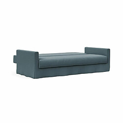 Inside 75 INNOVATION LIVING Canapé design PASCALA convertible lit 200*140cm tissu Vivus Dusty Blue