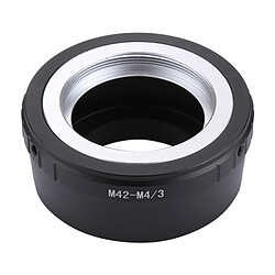 Avis Wewoo Bague d'adaptation appareil photo pour Olympus E-P1, Panasonic G1, objectif caméras GH1-M4 / 3 M42 Mount Lens à M4 / 3 Adaptateur d&39objectif