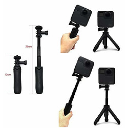 Power Direct Mini Perche Trépied Poignée Noir pour GoPro Hero 7 6 5 4 3+ 3 Xiaomi YI EKEN Autres Caméras d'Action Sport