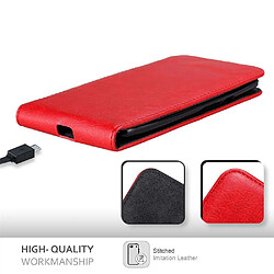 Cadorabo Coque Motorola MOTO X PLAY Etui en Rouge pas cher