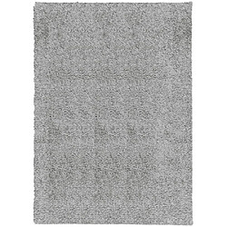 vidaXL Tapis shaggy PAMPLONA poils longs moderne gris 200x280 cm