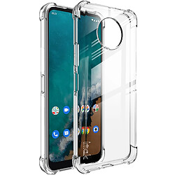 Coque en TPU IMAK airbags d'angle, flexible, transparent pour votre Nokia G50 5G