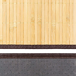 Helloshop26 Tapis de salle de bain bambou douche 80 x 50 cm nature 13_0002838_2 pas cher