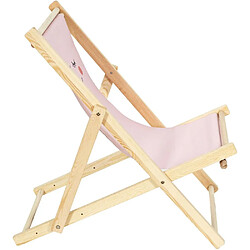 Avis The Home Deco Kids Chilienne enfant en bois 3 positions réglables Moon - Rose.