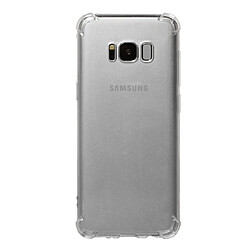 Wewoo Coque Souple Housse de protection en TPU antichoc pour Galaxy S8 Transparent