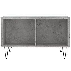 Acheter Maison Chic Table basse,Table Console Table d'appoint, Table pour salon Gris béton 60x50x36,5 cm Bois d'ingénierie -MN75259