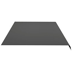 Avis vidaXL Tissu de remplacement pour auvent Anthracite 6x3,5 m