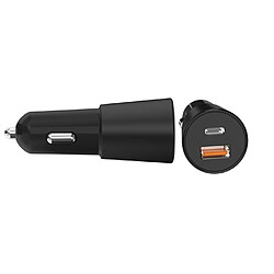 My Way Myway Chargeur Voiture Allume-cigare PD USB-C 20W - QC 3.0 USB-A 18 W Noir