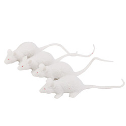 Acheter 12pcs Animaux Artificielle Souris Modèle Jouet Cadeau Blague Halloween