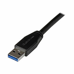 STARTECH.COM Câble USB 3.0 actif USB-A vers USB-B - Cordon USB A vers B - USB 3.1 Gen 1 (5 Gb/s) - M/M - 10 m - Noir