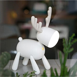 Acheter Universal Lumière de nuit, éclairage d'ambiance, lampe de cerf à LED, lampe de bureau pour enfants, blanc.