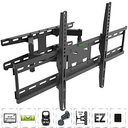 Support mural TV inclinable pour écran plat de 76cm à 177cm