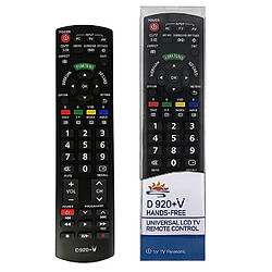 Universal Tous les modèles de télécommande de télévision Panasonic D920 + V télécommande de télévision universelle