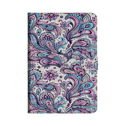 Etui en PU impression de modèle fleurs avec support pour votre Huawei MediaPad T5 10