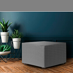 Avis Housse de pouf Eysa JAZ Gris 100 x 65 x 100 cm