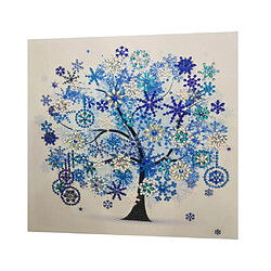 Peinture de diamant en forme spéciale - Arbre des quatre saisons - Bricolage Home Decor Winter pas cher