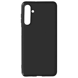 Avizar Coque pour Samsung Galaxy M54 et F54 Silicone Flexible Fine Classic Case Noir