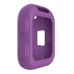 Wewoo Boîtier de montre Housse de protection en silicone pour Garmin Approach G10 Golf Violet