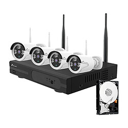 Camescope de surveillance Nivian NV-KIT430W-4CAM