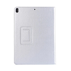 Etui en PU avec support argent pour votre Apple iPad 10.2 (2019)/Air 10.5 (2019)/Pro 10.5 (2017)