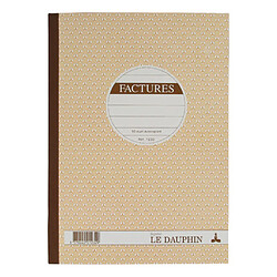 Cahier de facture Manifold Le Dauphin autocopiant A4 50 pages double exemplaires