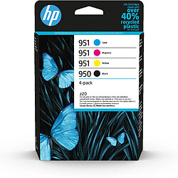 Avis HP 950 Pack de 4 cartouches d'encre noire/ 951 Pack de 4 cartouches d'encre cyan/magenta/jaune authentiques