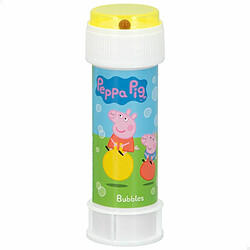 Pompe à bulle Peppa Pig 60 ml 3,7 x 11,5 x 3,7 cm (216 Unités) pas cher