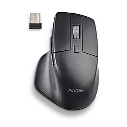 Acheter NGS HIT-RB: Souris rechargeable avec une connexion sans fil multi-mode (2,4 GHz+ BT3.0 + BT5.0.). Boutons silencieux. DPI 800/1200/1600.Couleur noire