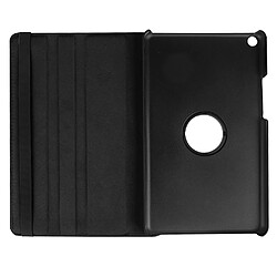 Etui en PU peau de litchis support rotatif 360° noir tablette pour votre Huawei MediaPad T3 8.0