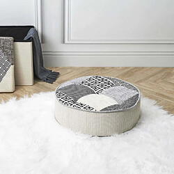 Acheter The Home Deco Factory Pouf de sol rond Patchwork.