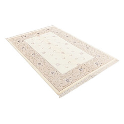 Vidal Tapis de laine 191x124 beige Darya