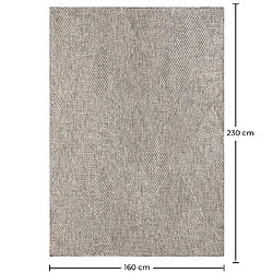 ICONIK INTERIOR Tapis - (160x230 cm) - Ina Beige