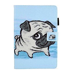 Etui en PU Animal Series porte-cartes shar pei pour votre Apple iPad mini 4/3/2/1