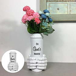 Acheter God Hand Planters Vase Succulent Pot De Fleur Résine