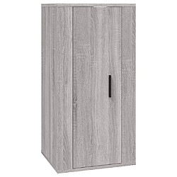 Maison Chic Ensemble de meubles TV 3 pcs pour salon - Sonoma gris Bois d'ingénierie -MN16469 pas cher