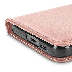 Mayaxess Étui pour Samsung Galaxy S24 FE Portefeuille avec Dragonne Rose Champagne pas cher