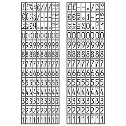 Avery Pince à étiqueter 2 lignes (10+8 caractères) -noire + 1 rouleau encreur et 1 rouleau d'étiquettes