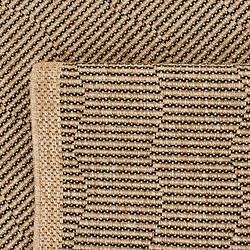 Avril Paris Tapis extérieur - 120x170cm - naturel - 100% polypropylène résistant aux UV - 1400 gr/m2 - SAPHIR pas cher