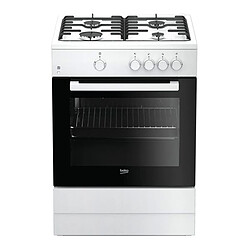 Totalcadeau Cuisinière à Gaz 64 L 60 cm - 4 Gaz et four pas cher