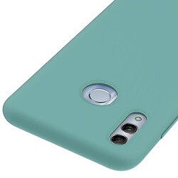 Wewoo Coque Étui de protection en silicone couleur unie Dropproof pour HuHonor 10 Lite (bleu)