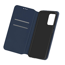 Avizar Housse Samsung Galaxy A72 Folio Portefeuille Fonction Support bleu