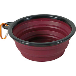 Avis ZOLUX Gamelle souple en silicone rouge Bivouak 450 ml.