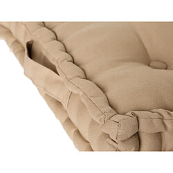 Avis Atmosphera, Createur D'Interieur Coussin de sol 40x40 cm - lin - Atmosphera