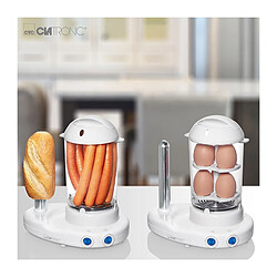 Acheter Machine à Hot Dog et cuiseur à oeufs 1 à 14 hot-dogs 6 oeufs, 350, Blanc, Clatronic, HDM 3420 EK N