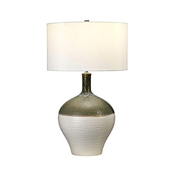 Elstead Lighting Lampe de table Eden Céramique Or, Vert